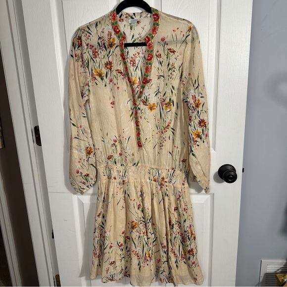Sundance Dresses & Skirts - Sundance floral boho dress, semi-sheer gauzy fabric, size Small, cottagecore